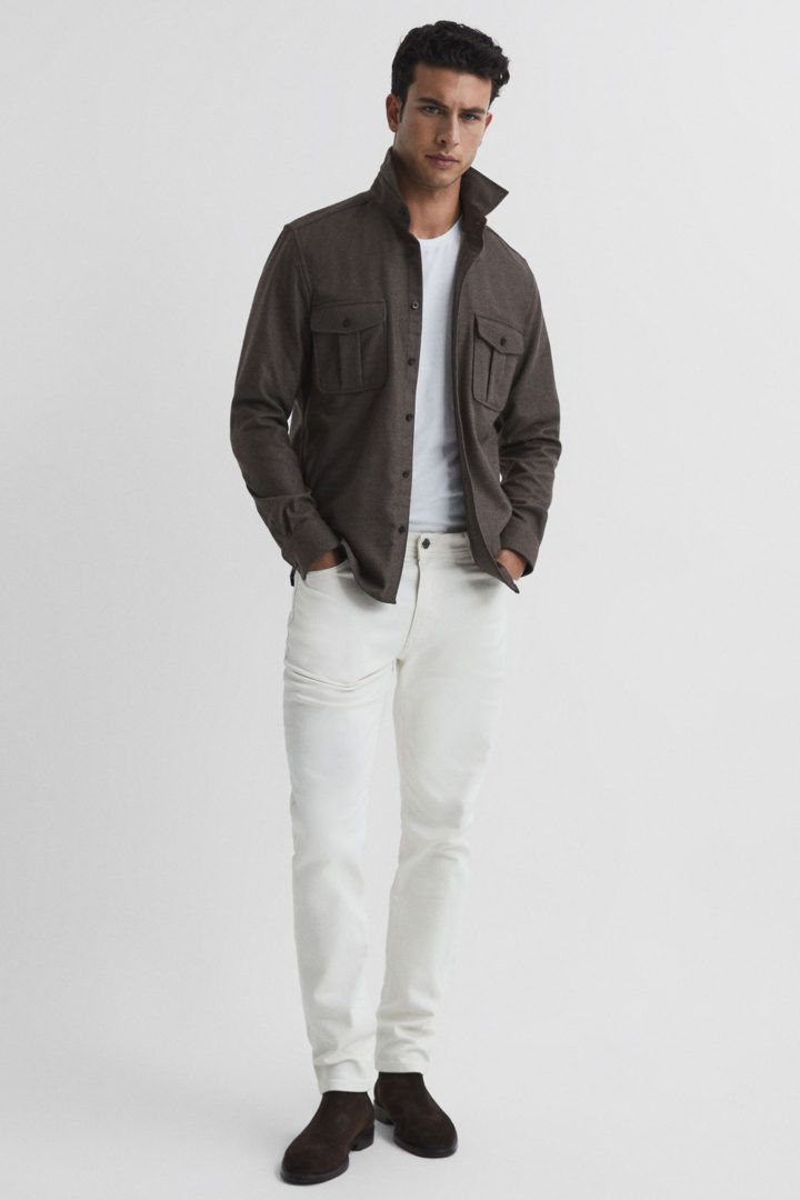 Tucked T-Shirts: Reiss, Private White V.C, Alex Mill, and Aime Leon Dore