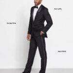 Elements of a fashionable tuxedo diagram