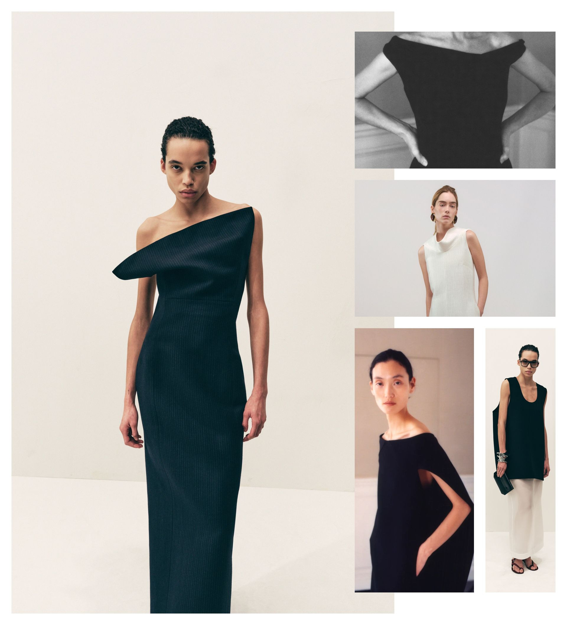 the summer 2025 meaningful minimalism trend at Khaite, The Row, and Brandon Maxwell