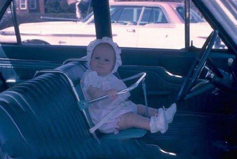 Vintage Baby Car Seats