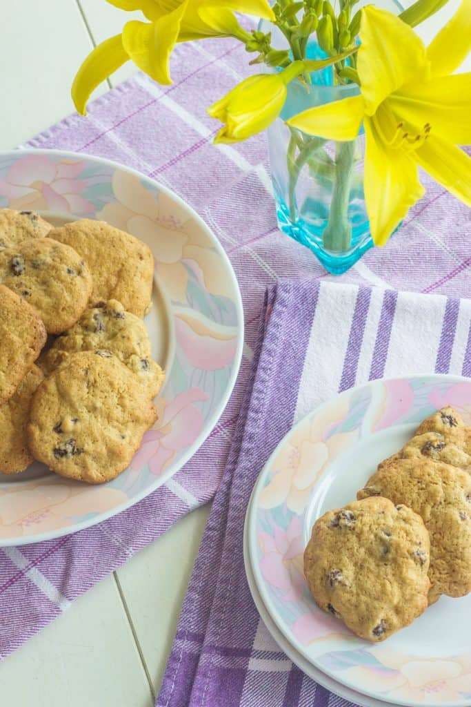 Assortment of Old Fashioned Raisin Cookies