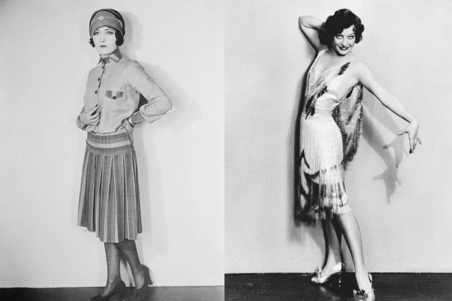 A photograph showcasing 1930s menswear, highlighting tailored suits, wide shoulders, and elegant accessories