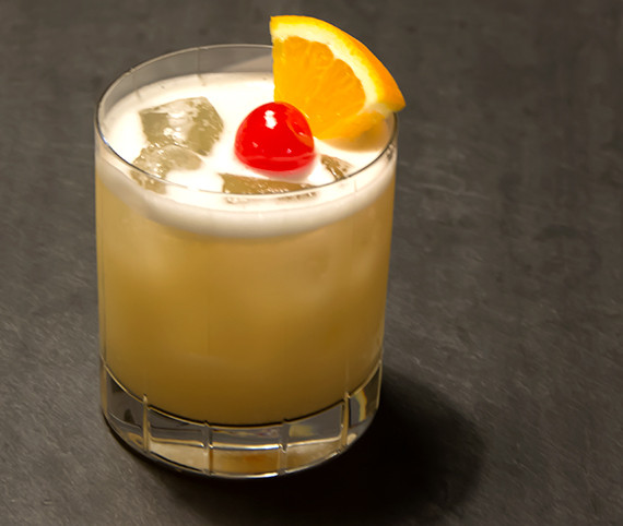 Ingredients for Egg White Old Fashioned