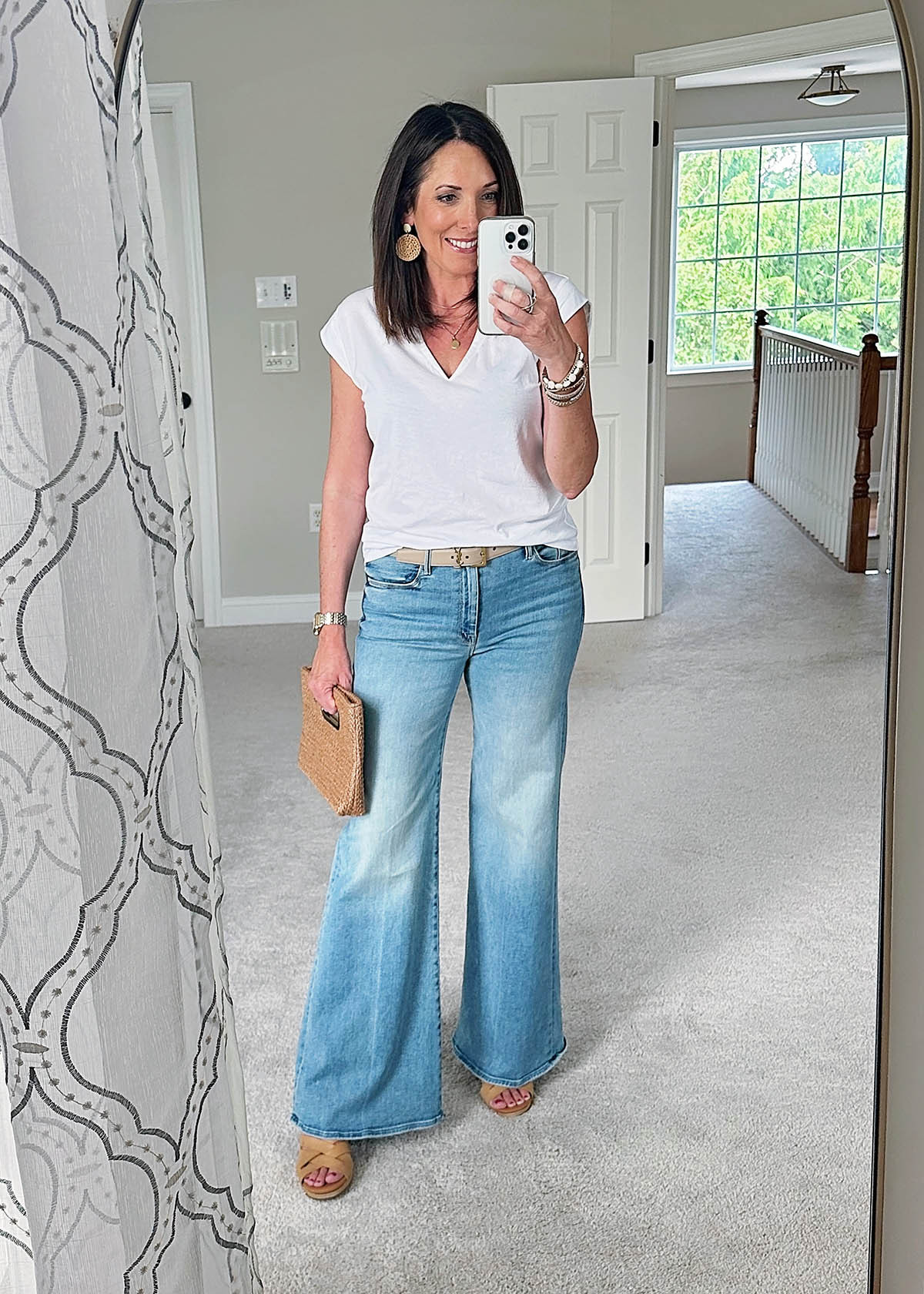 Man in modern denim