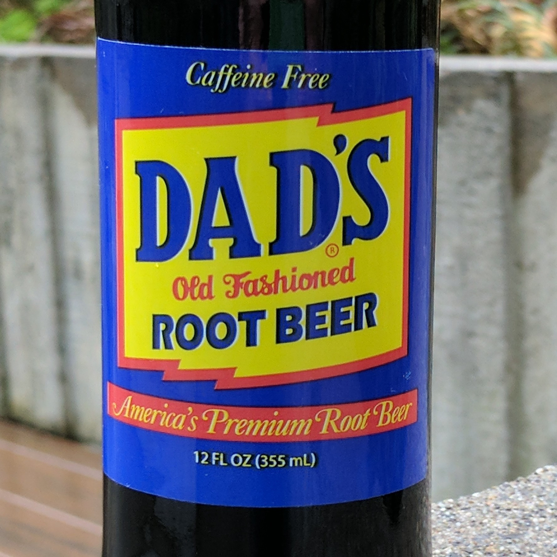 Dad's Root Beer Orca Bottle
