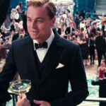 Leonardo DiCaprio as Jay Gatsby in The Great Gatsby movie