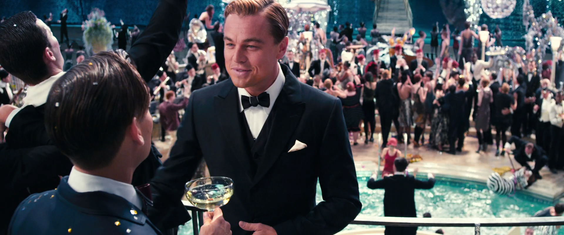 Leonardo DiCaprio as Jay Gatsby in The Great Gatsby movie