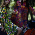 60s fashion - floral dresses