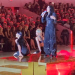 Musician Cher performs at the Victoria’s Secret Fashion Show on Oct. 15, 2024 at the Duggal Greenhouse in Brooklyn, New York, showcasing a blend of music and fashion.
